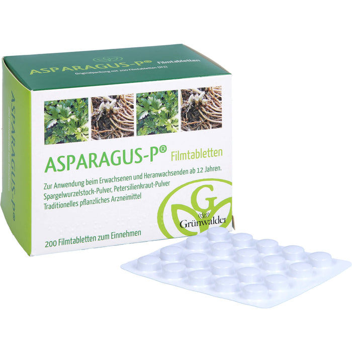 Asparagus-P Filmtabletten, 200 pcs. Tablets
