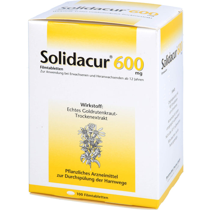 Solidacur 600 mg Filmtabletten, 100 pcs. Tablets