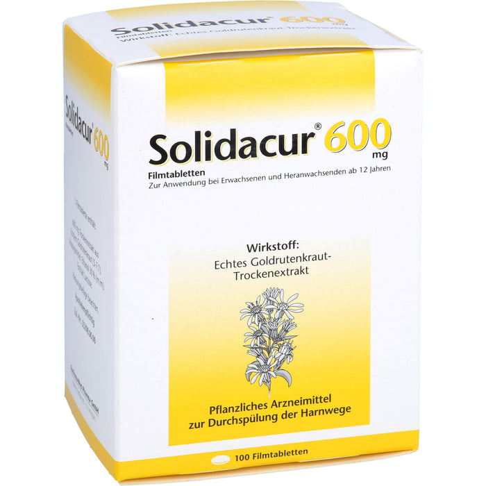 Solidacur 600 mg Filmtabletten, 100 pcs. Tablets