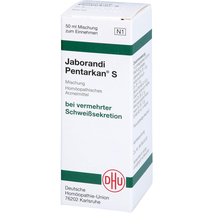 Jaborandi Pentarkan  S Liquidum, 50 ml Solution