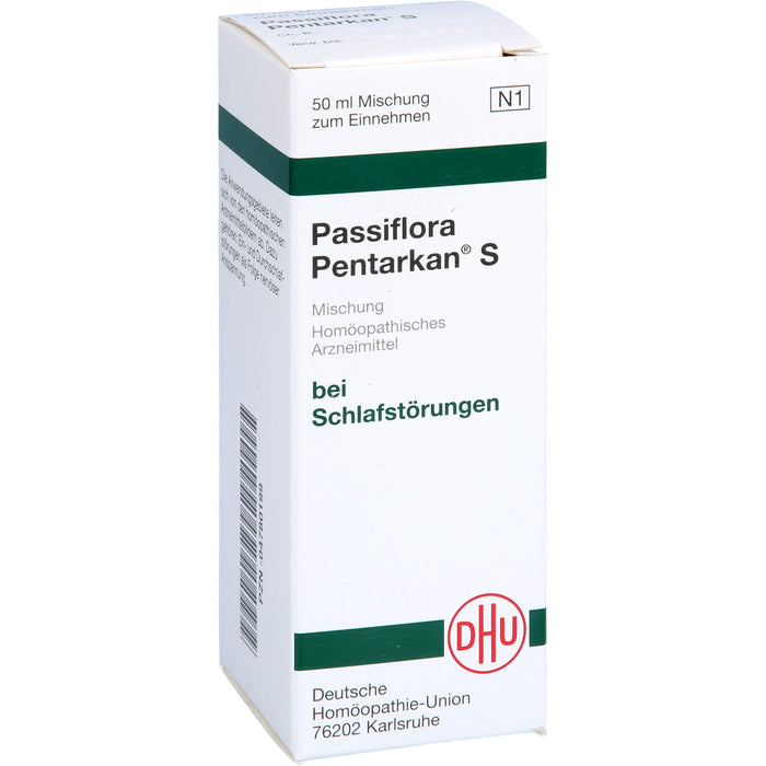 DHU Passiflora Pentarkan S Mischung bei Schlafstörungen, 50 ml Solution