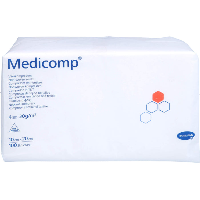 MEDICOMP UNSTERIL 10X20CM, 100 St KOM