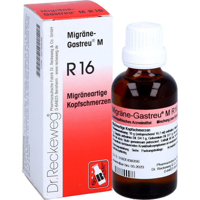 Migräne-Gastreu M R16 Tropfen, 50 ml MIS
