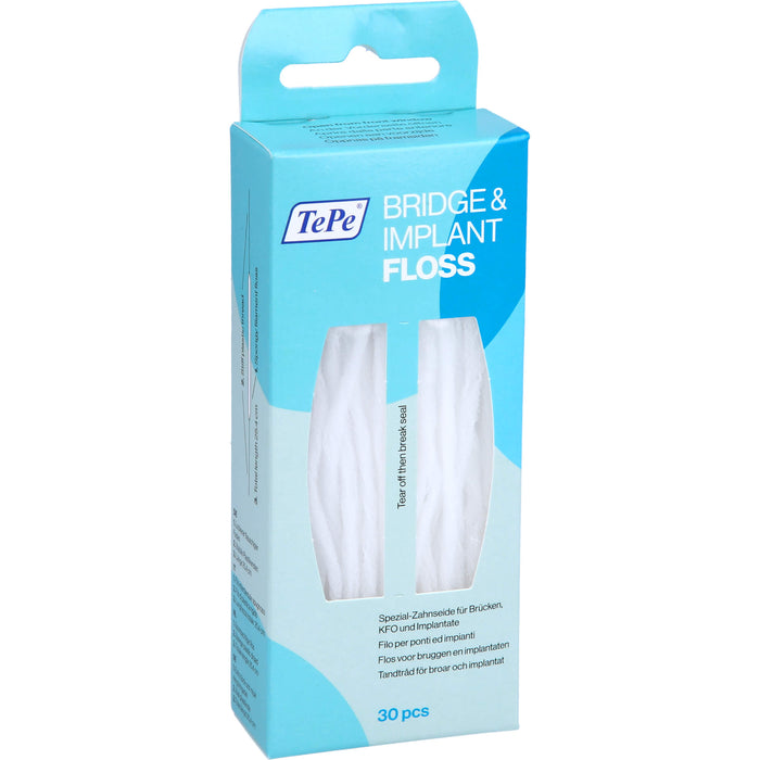 TePe Bridge&Implant Floss, 1 pc Fil dentaire