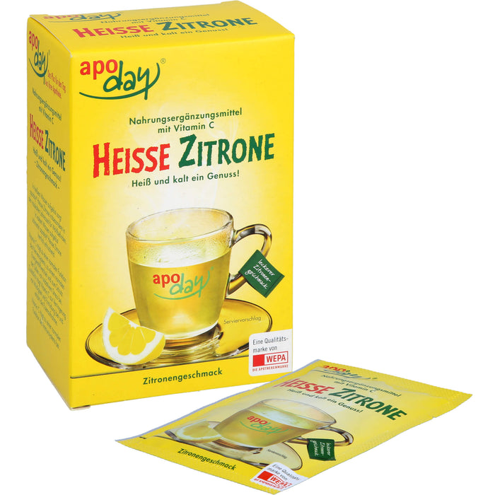 Apoday Heiße Zitrone Portionsbeutel, 10 pcs. Sachets