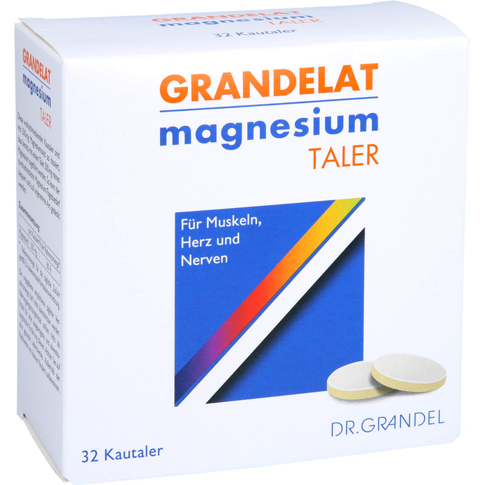 Dr. Grandel Grandelat Magnesium Taler 300 mg, 32 pc Tablettes