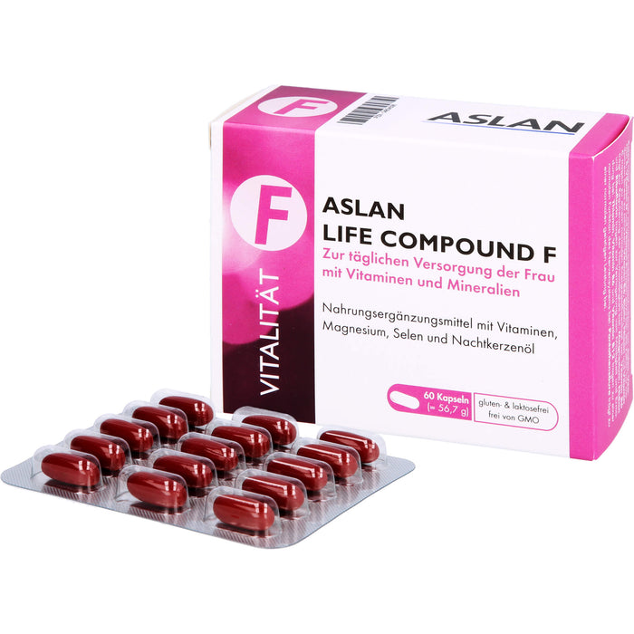 ASLAN LIFE COMPOUND F, 60 pc Capsules