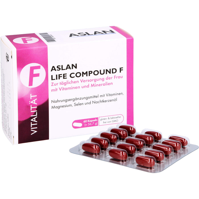 ASLAN LIFE COMPOUND F, 60 pc Capsules