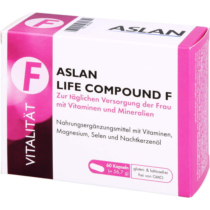 ASLAN LIFE COMPOUND F, 60 pc Capsules