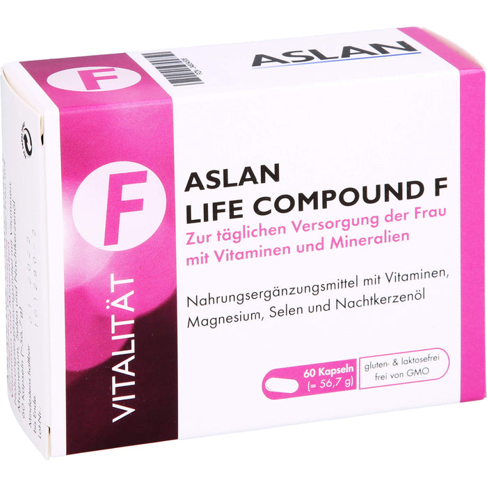 ASLAN LIFE COMPOUND F, 60 pc Capsules