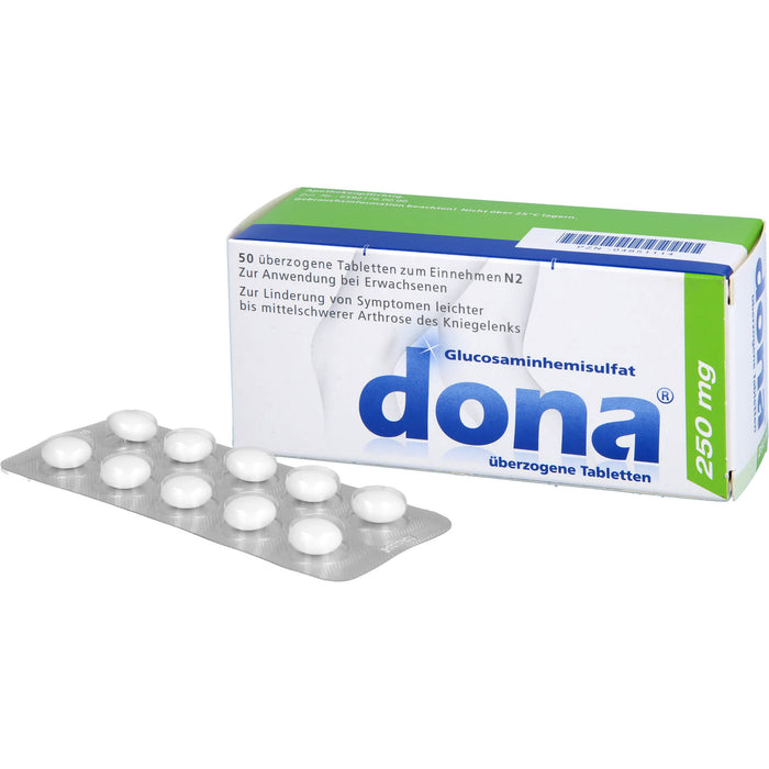 dona 250 mg überzogene Tabletten, 50 St UTA