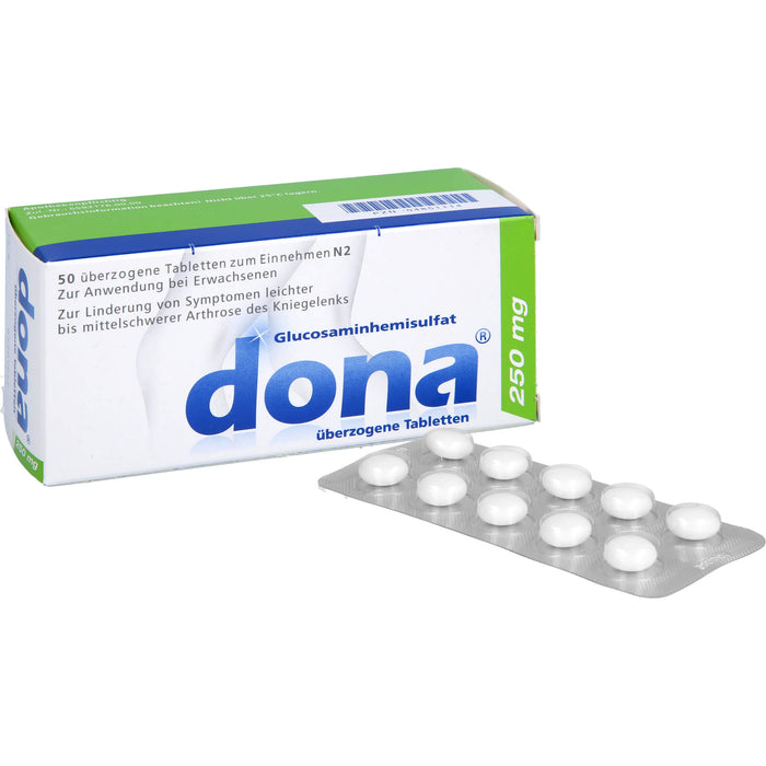 dona 250 mg überzogene Tabletten, 50 St UTA