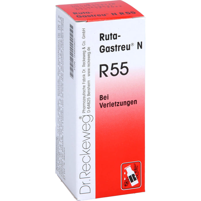 Ruta-Gastreu N R55 Tropfen bei Verletzungen, 50 ml Lösung