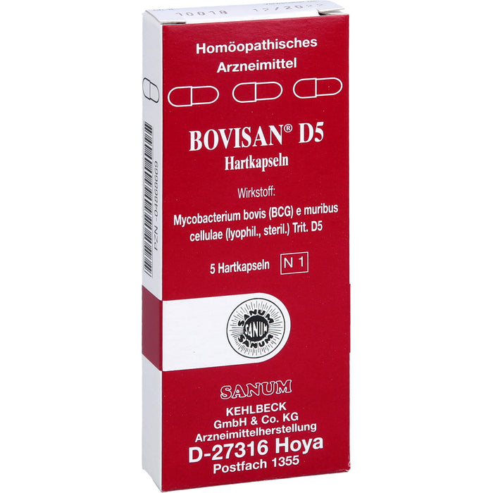 SANUM-KEHLBECK Bovisan D5 Hartkapseln, 5 pc Capsules