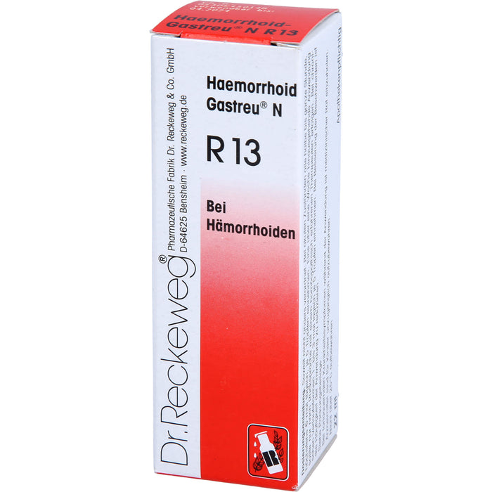 Haemorrhoid-Gastreu N R13 Tropfen bei Hämorrhoiden, 22 ml Solution