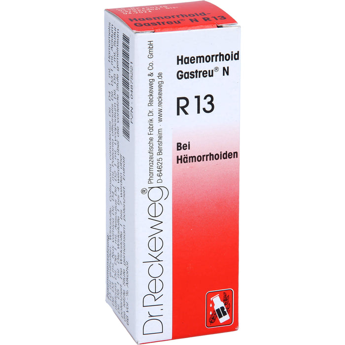 Haemorrhoid-Gastreu N R13 Tropfen bei Hämorrhoiden, 22 ml Solution