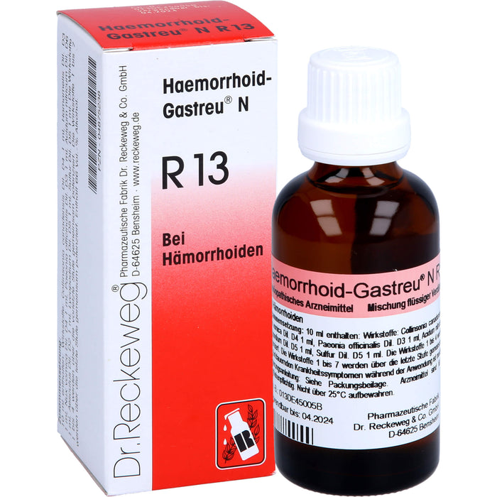 Haemorrhoid-Gastreu N R13 Tropfen bei Hämorrhoiden, 50 ml Lösung