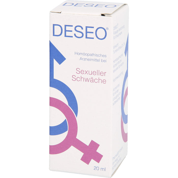 DESEO flüssige Verdünnung bei sexueller Schwäche, 20 ml Solution