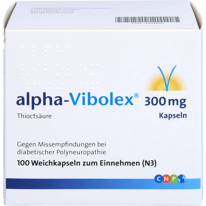 alpha-Vibolex 300 mg Kapseln, Weichkapseln, 100 St WKA