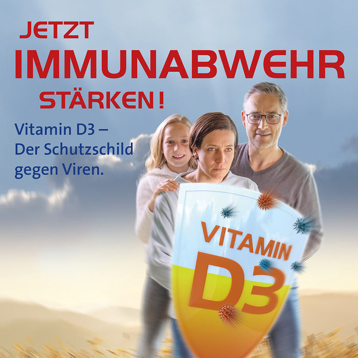 Vitamin D3 Hevert bei Mangel und erhöhtem Bedarf, 100 pcs. Tablets