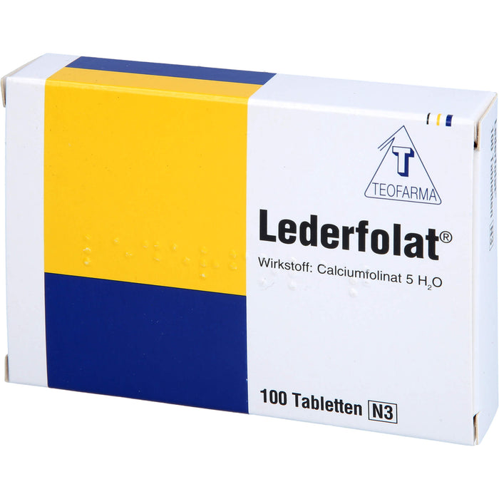 Lederfolat  6,35 mg, Tablette, 100 pc Tablettes