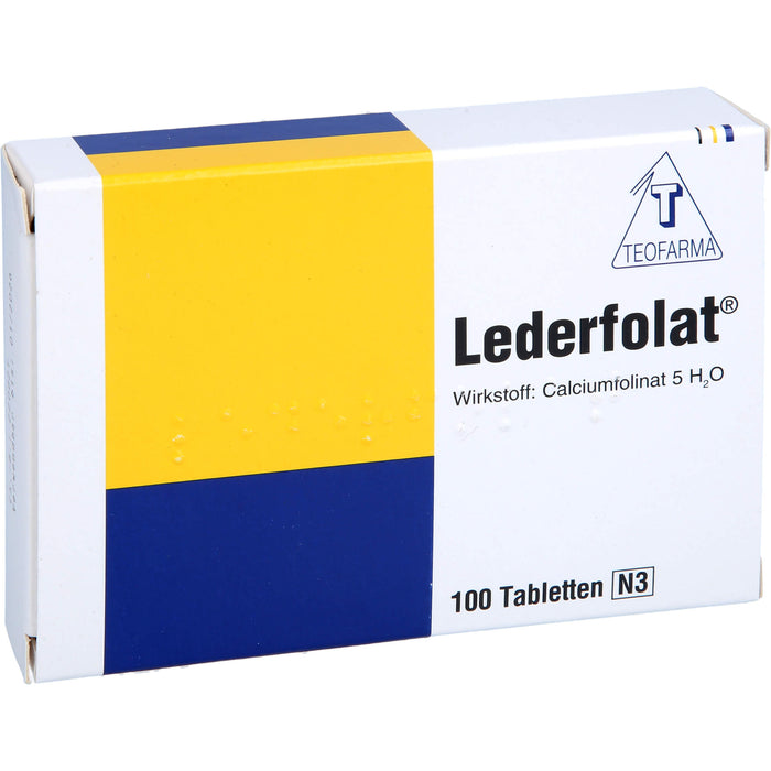 Lederfolat  6,35 mg, Tablette, 100 pc Tablettes