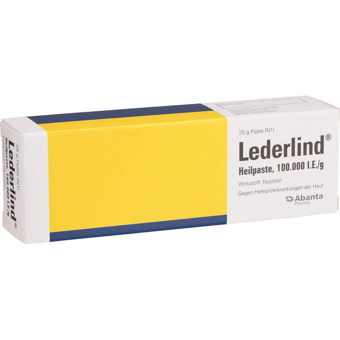 Lederlind Heilpaste 100.000 I.E./g gegen Hefepilzerkrankungen der Haut, 25 g Cream
