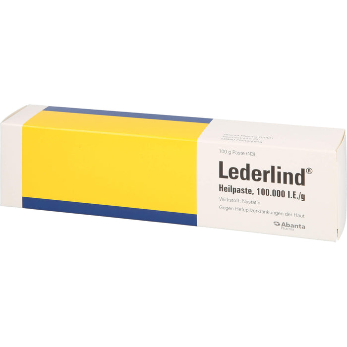Lederlind Heilpaste 100.000 I.E./g gegen Hefepilzerkrankungen, 100 g Creme