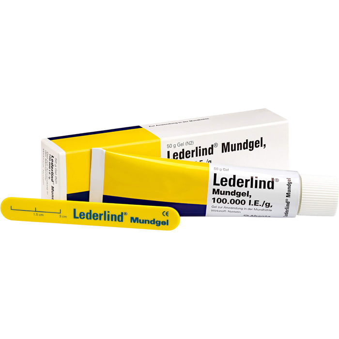 Lederlind Mundgel, 100.000 I. E./g, Gel zur Anwendung in der Mundhöhle, 50 g GEL