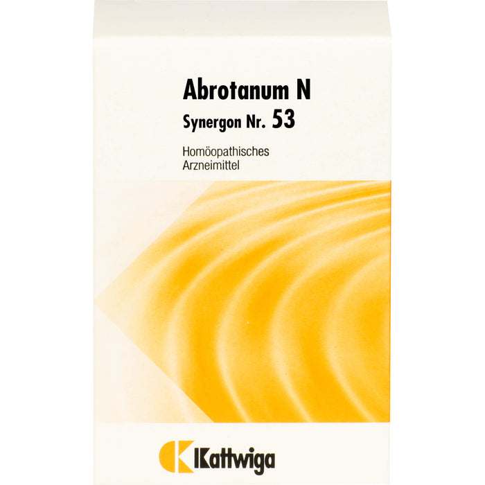 Synergon Komplex 53 Abrotanum N Tabletten, 200 St TAB