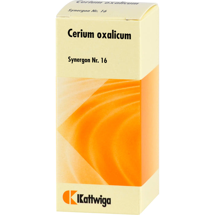 Kattwiga Synergon Nr. 16  Cerium oxalicum Tabletten, 100 pc Tablettes