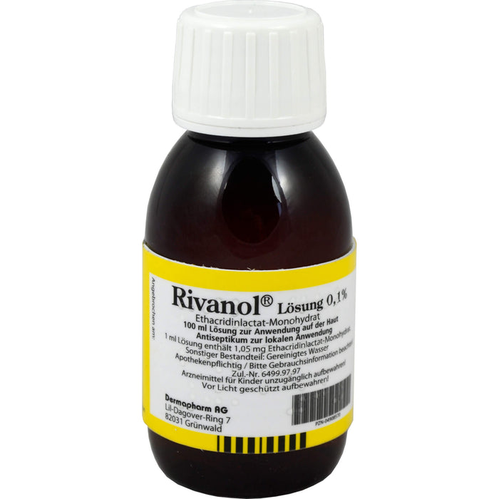 Rivanol Lösung 0,1%, 100 ml Solution