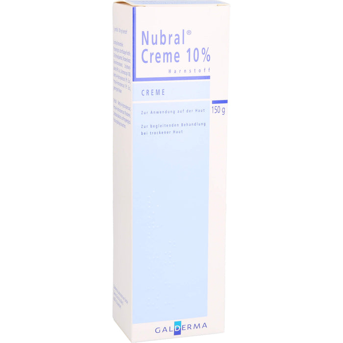 Nubral Creme 10 % bei trockener Haut, 150 g Crème