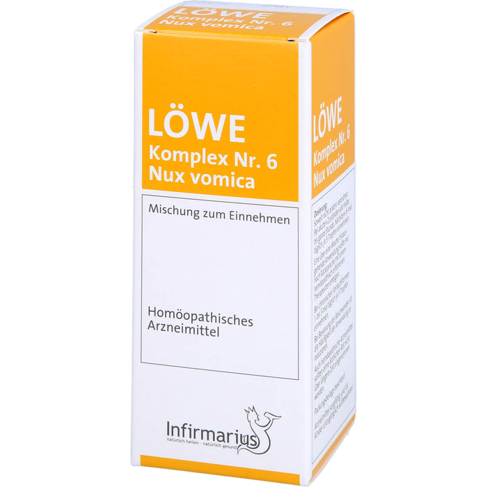 Löwe Komplex Nr. 6 Nux vomica Tropf., 100 ml TRO