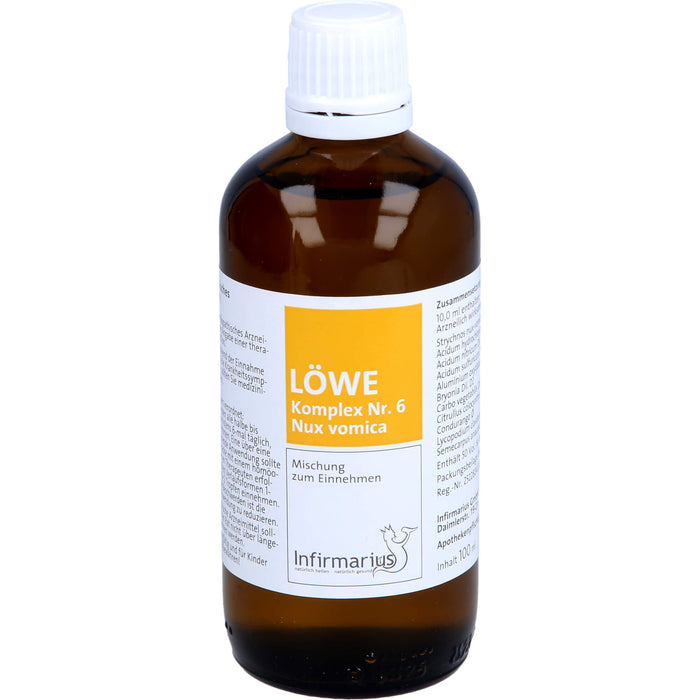 Löwe Komplex Nr. 6 Nux vomica Tropf., 100 ml TRO