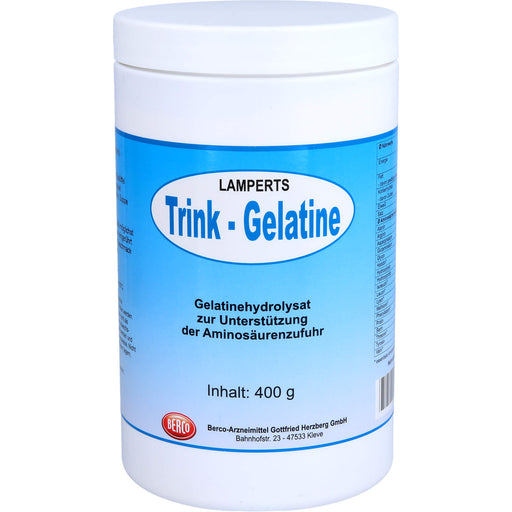 Lamperts Trinkgelatine Pulver, 400 g Pulver