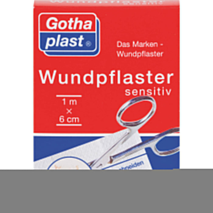 Gothaplast Wundpflaster sensitiv 1 m x 6 cm, 1 St. Pflaster