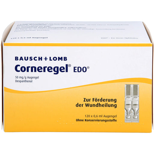Corneregel EDO Augengel zur Förderung der Wundheilung, 120 St. Einzeldosispipetten