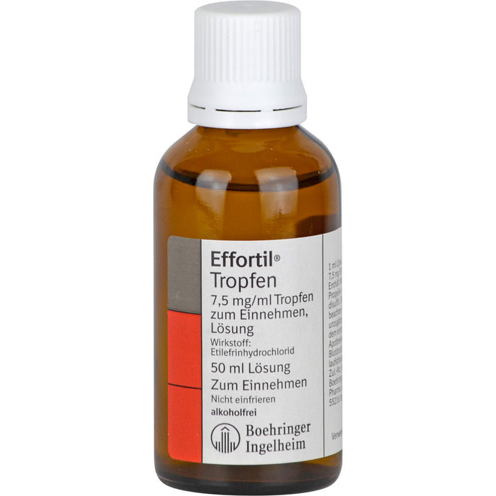 Effortil Tropfen 7,5 mg/ml kohlpharma, Tropfen zum Einnehmen, Lösung, 50 ml Solution