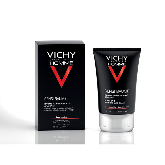 VICHY Homme Sensi-Mineralbalsam Ca After-Shave-Balsam, 75 ml Cream