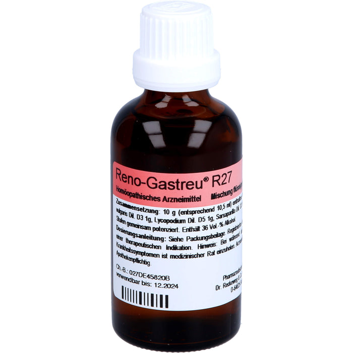 Dr. Reckeweg Reno-Gastreu R27 Tropfen, 50 ml Lösung