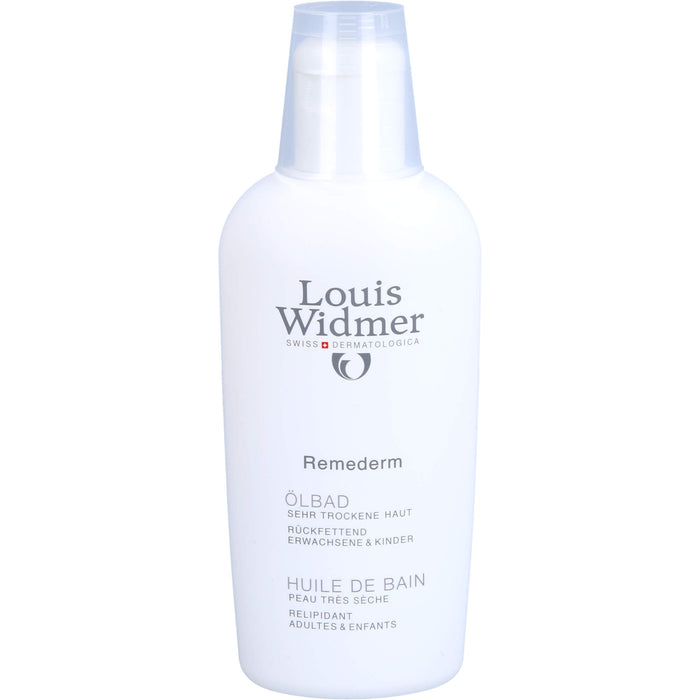 Louis Widmer Remederm Ölbad für sehr trockene Haut, 250 ml Additif pour le bain