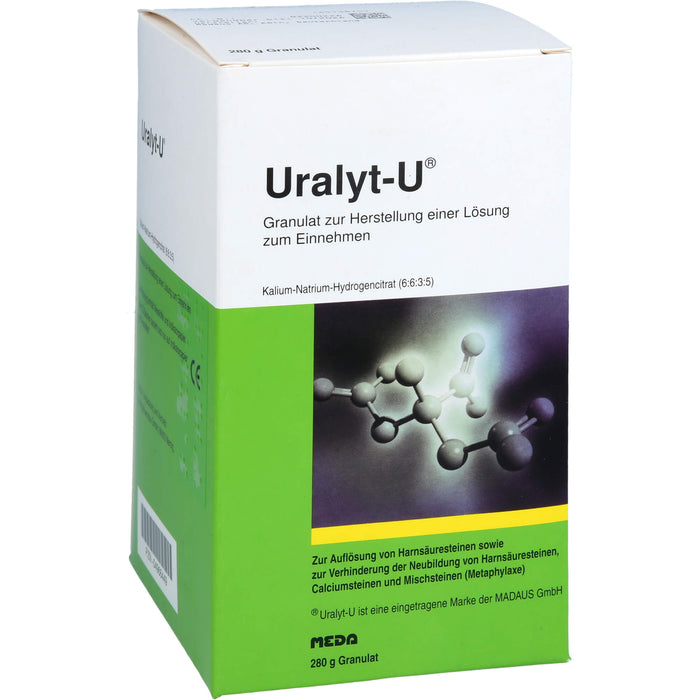 Uralyt-U Granulat zur Auflösung von Harnsäuresteinen, 280 g Granules