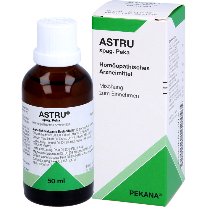 PEKANA ASTRU spag. Peka Tropfen, 50 ml Solution