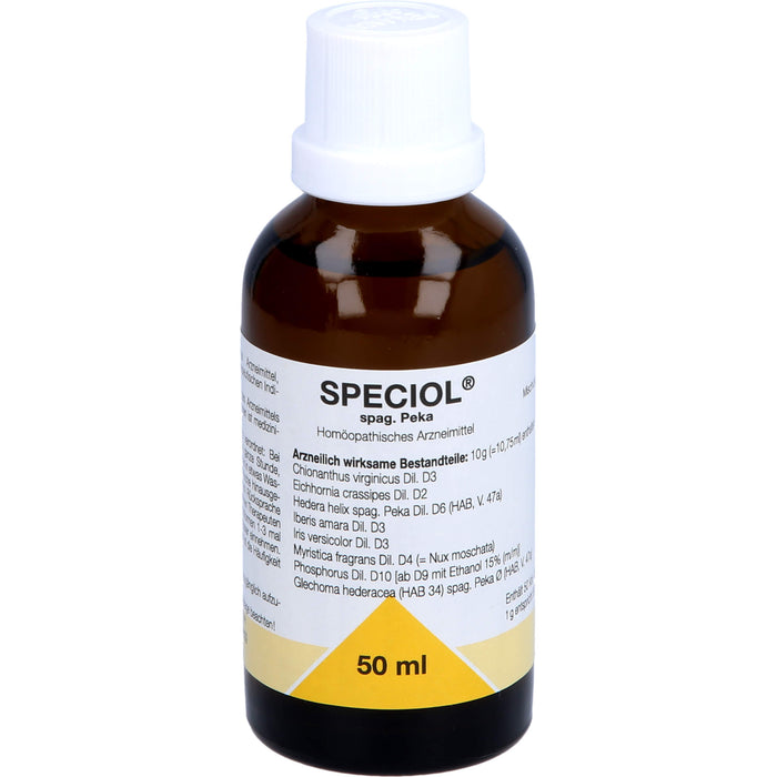 SPECIOL spag. Peka Tropfen, 50 ml Solution