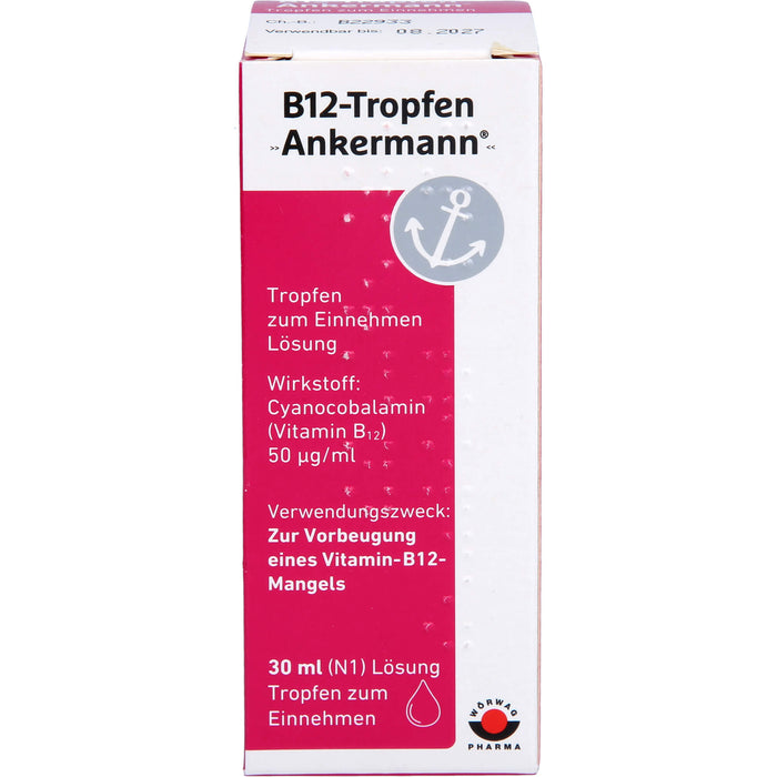 B 12 Ankermann Lösung, 30 ml Solution