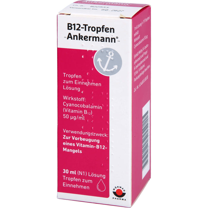 B 12 Ankermann Lösung, 30 ml Solution
