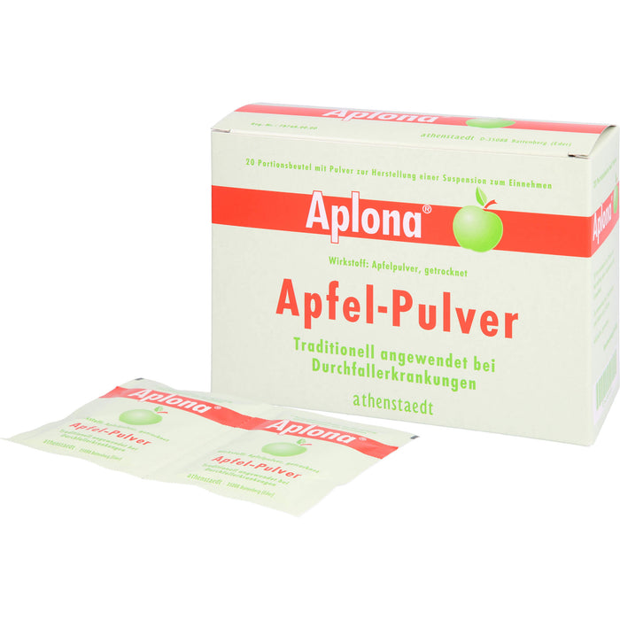 Aplona Apfel-Pulver bei Durchfallerkrankungen, 20 pc Sachets