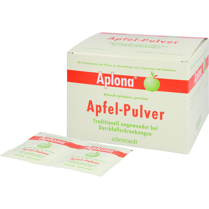 Aplona Apfel-Pulver bei Durchfallerkrankungen, 50 pcs. Sachets