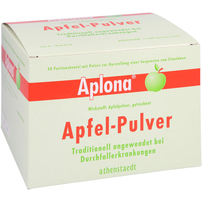 Aplona Apfel-Pulver bei Durchfallerkrankungen, 50 pc Sachets